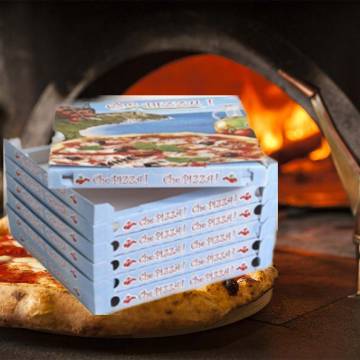SCATOLE PORTAPIZZA CUBO CM 33X33 PZ200